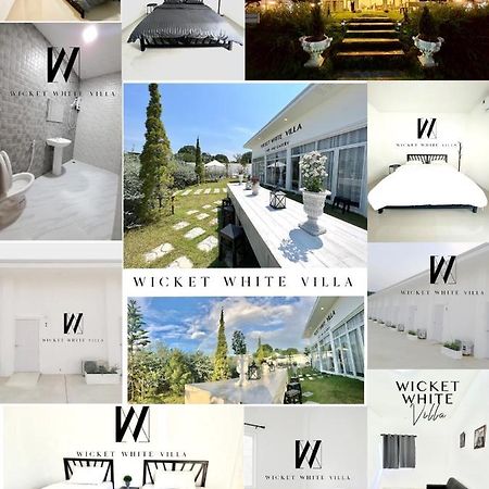 Photharam Wicket White Villa מראה חיצוני תמונה